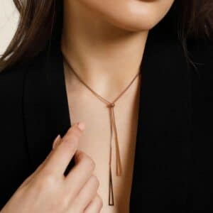 Geometric Tassel Necklace