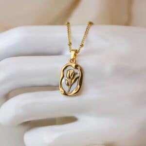 Luxe Rose Necklace