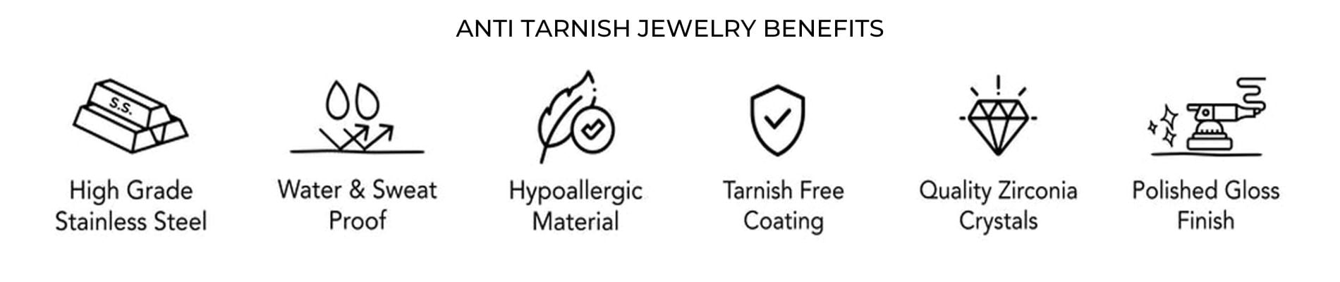ANTI TARNISH JEWELRY BENEFITS