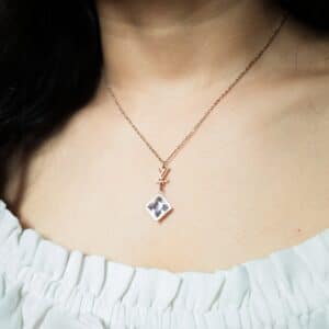 LV Stone Necklace