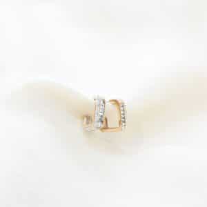 Geometric Glam Hoops