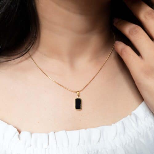 REVERSIBLE GOLDEN NECKLACE