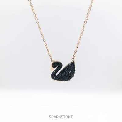 BLACK SWAN NECKLACE