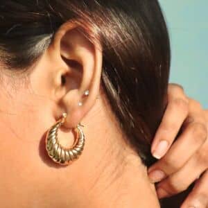 CROSSIANT EARRINGS