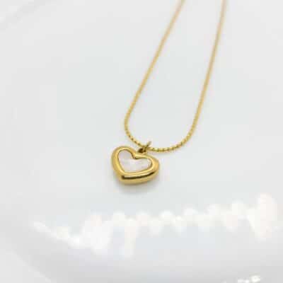 LITTLE HEART PENDANT (GOLDEN) - Image 4