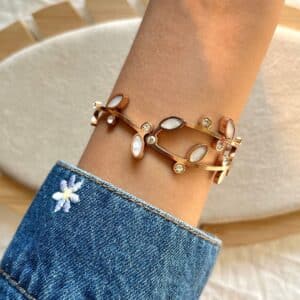 Leaf-Inspired Bracelet