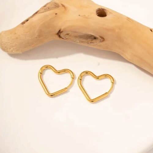 Love Hoop Earrings