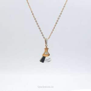 TINY MARBLE NECKLACE