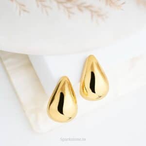 Tear Drop Earrings | 18k Gold Plated | Stainless steel