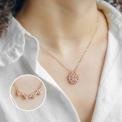 MAGNETIC HEART NECKLACE