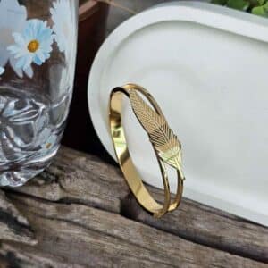 Love Leaf Bracelet _ 18k Gold Plated